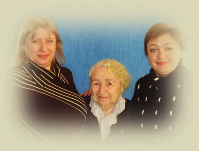 Kilchitska among the staff